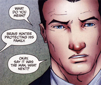 I think Anita speaking like a caveman is going to be a recurring motif.