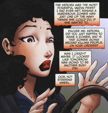 Wasn't it Anton Chekhov who wrote about the hot steering wheel in Act One?