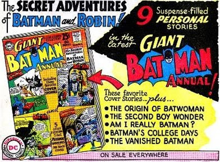Or as I like to call them, the Batmannuals!