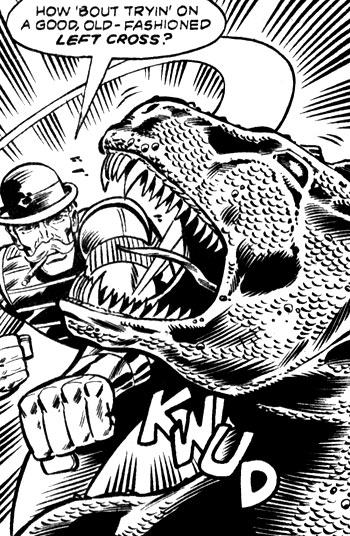 And that's how Godzilla was housebroken.