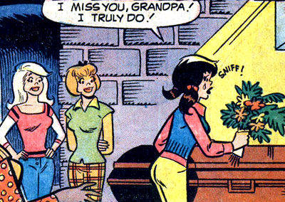 For someone who isn't possessed anymore, Josie looks awfully smug here.