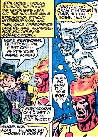 You know what mixes well? Alcohol and open flame.