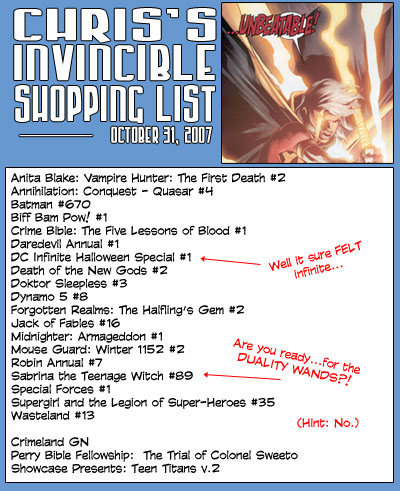 No no no... It's INVINCIBLE, not Unbeatable!