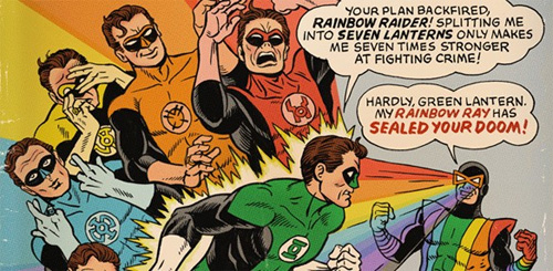 How did rainbow lanterns NOT happen in 1954?